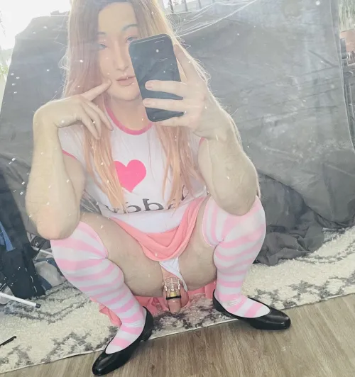 Sissy Rubber doll looking for an online owner this weekend :)