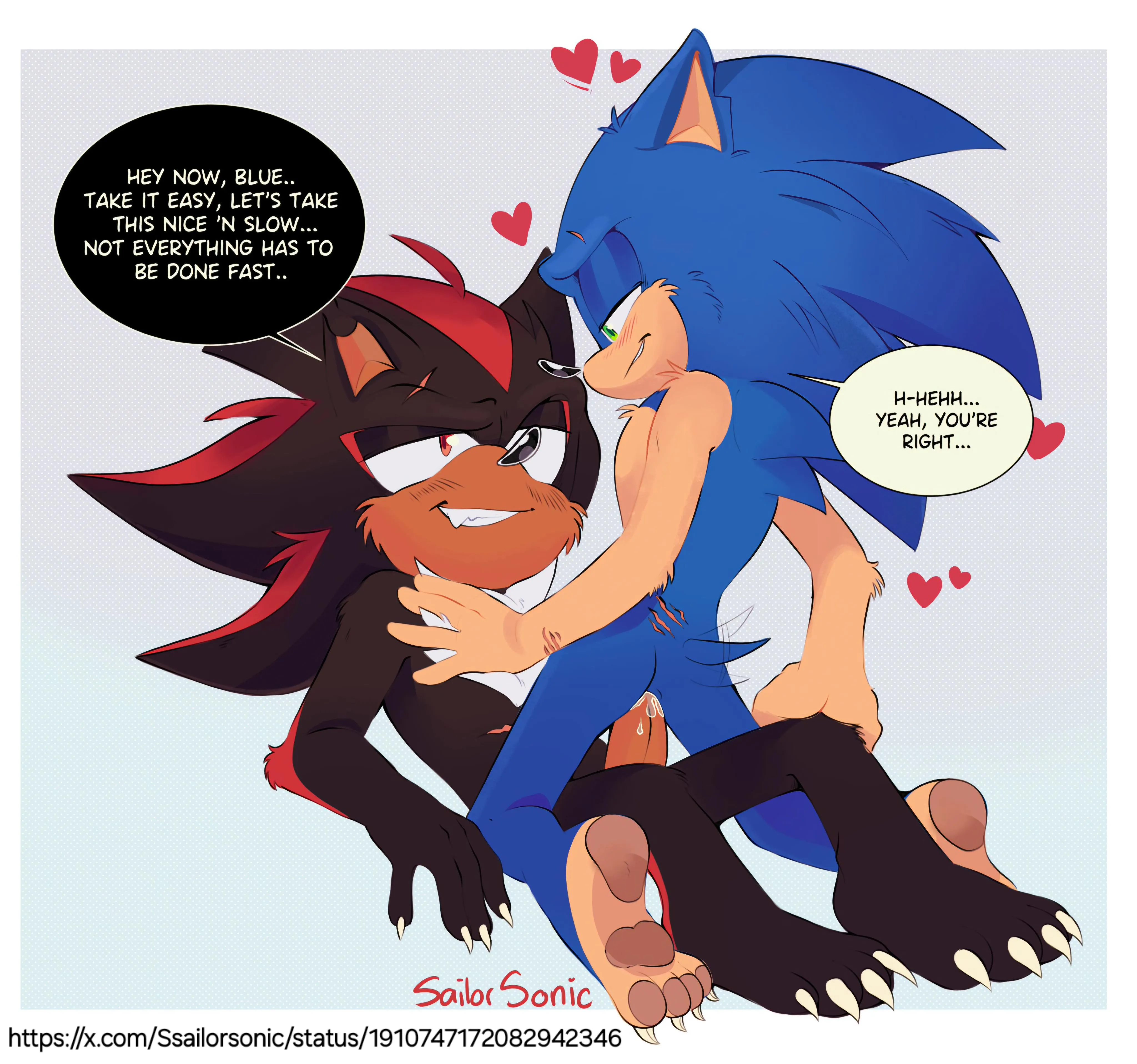 Sonic x Shadow Gay Porn [MM] (@Ssailorsonic)