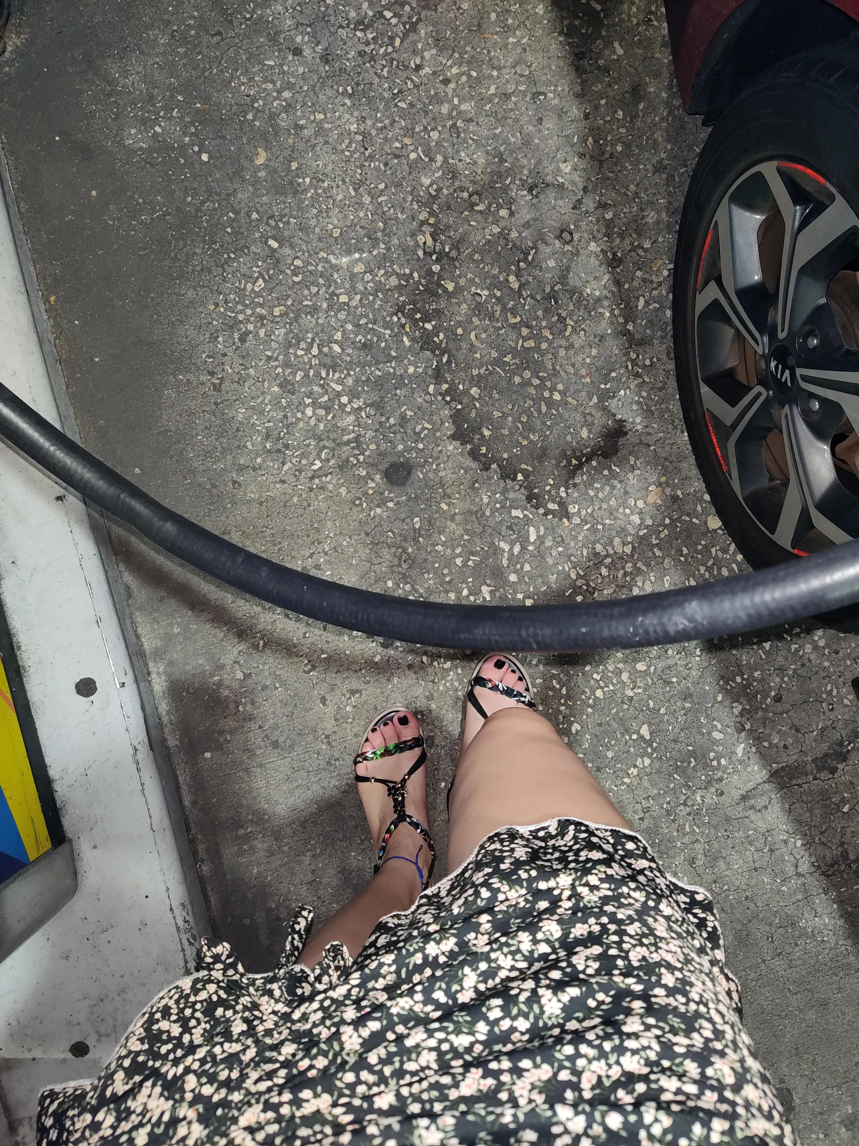 Strappy black sandals 🐦‍⬛