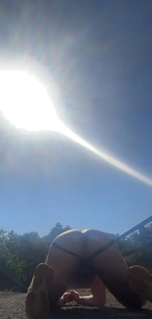 Suns out…..  who’s gonna come find me