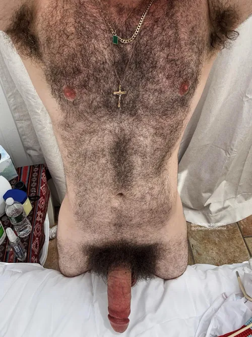 Took this after I bred my boys hole