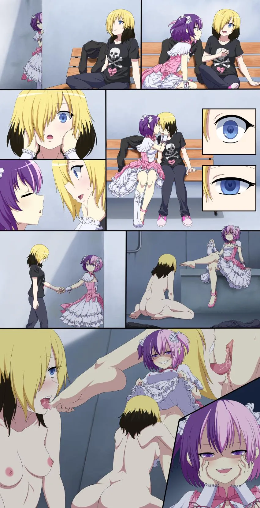 All it takes is a kiss and she's under (myuk)