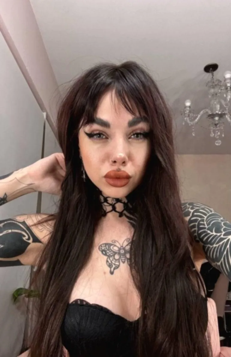 are you into pierced goth girls like me?