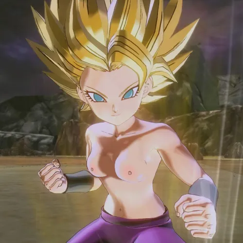 Caulifla knows, that cheeky smirk (xkirstyrx)