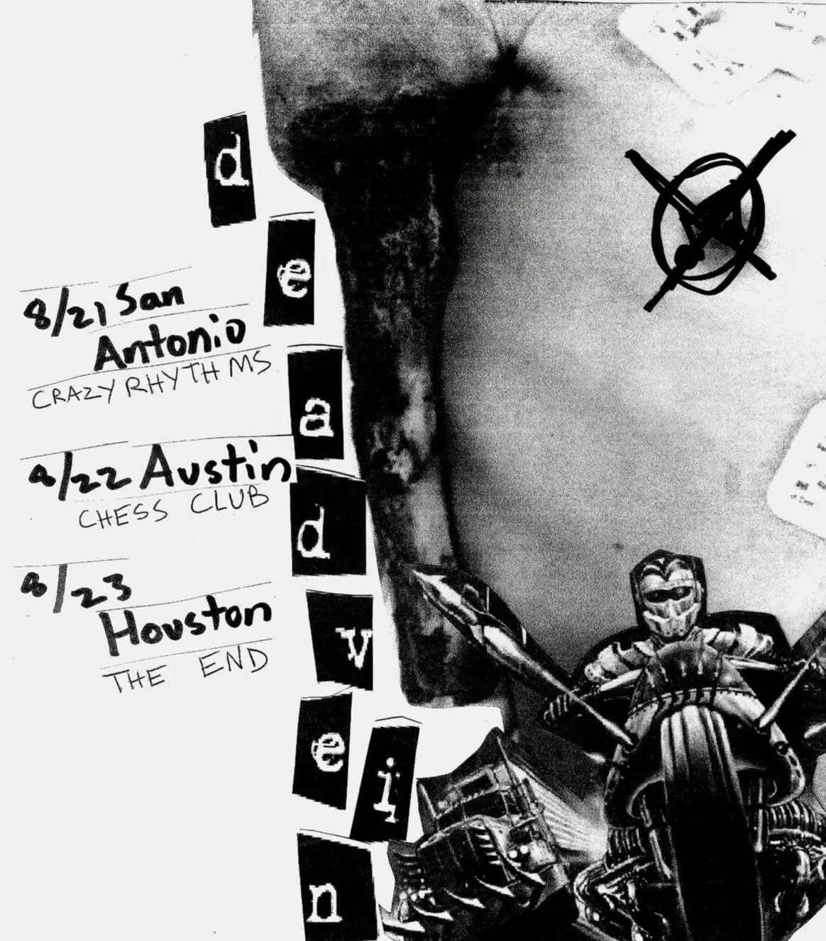 Dead Vein touring Texas in August