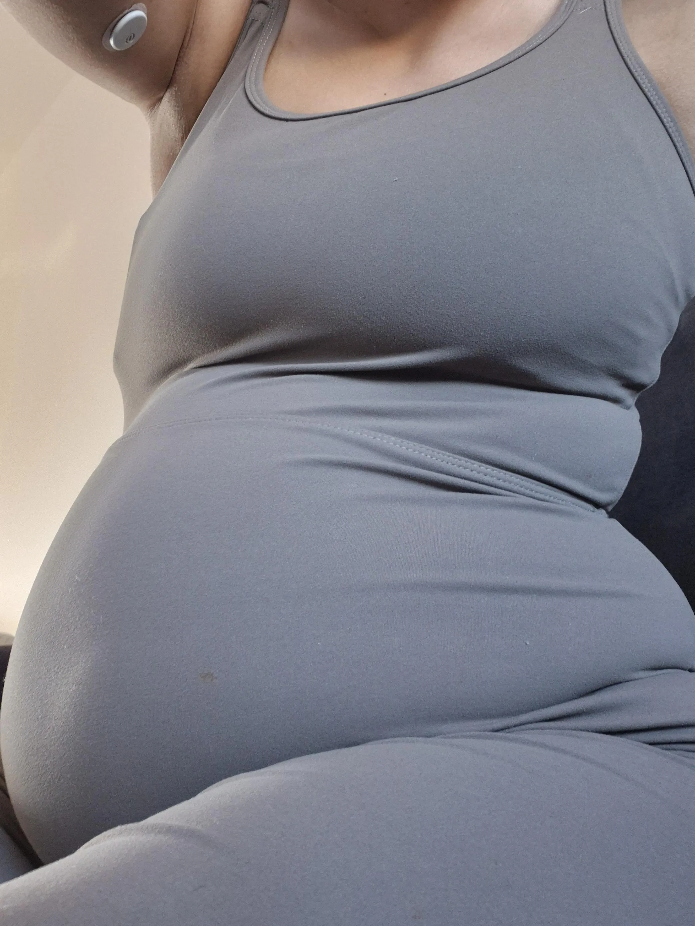 Full piggy waiting to be bought another takeout 🐷🤰🏼