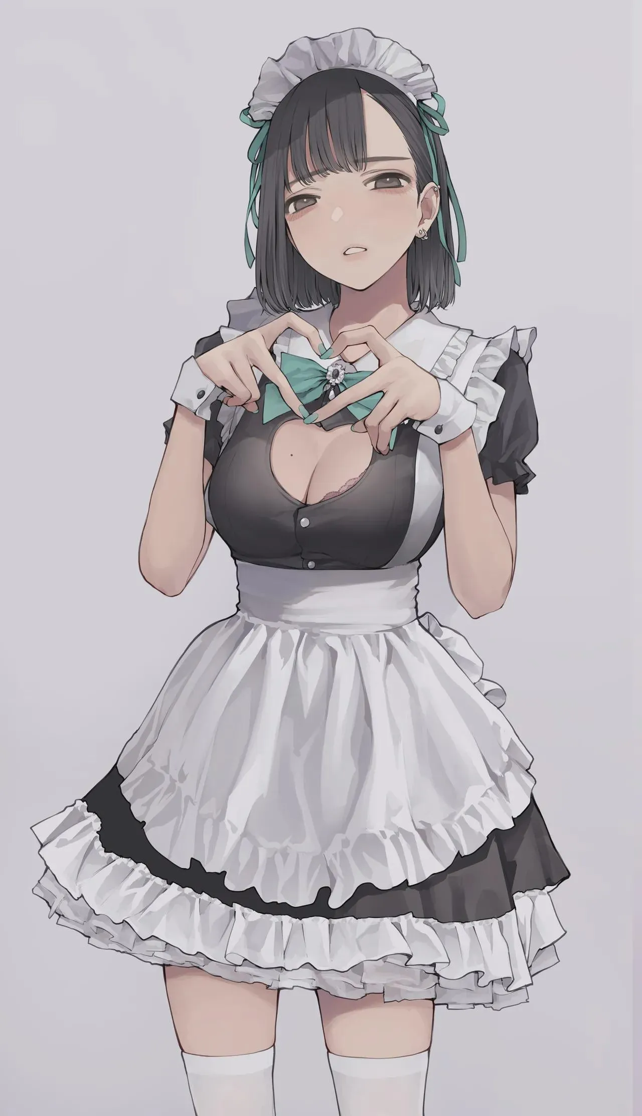 Posing in her new outfit (Minagi KOH)