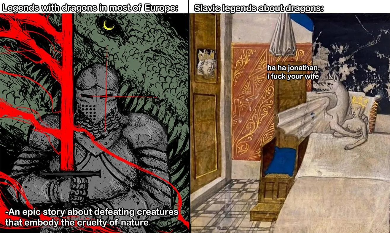 Slavic woman are the original monster fuckers