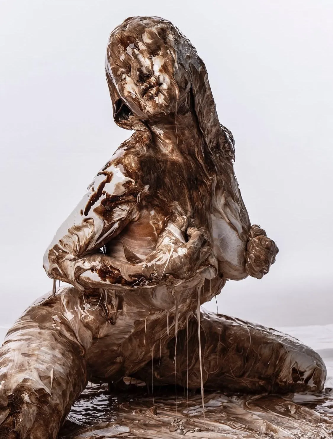 Sticky, sweet, and not sorry about it 🍫😈 (marshmallow and hersheys chocolate)