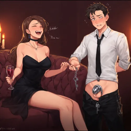 The Chastity Cage That Never Opens PART 1 (Story Below)