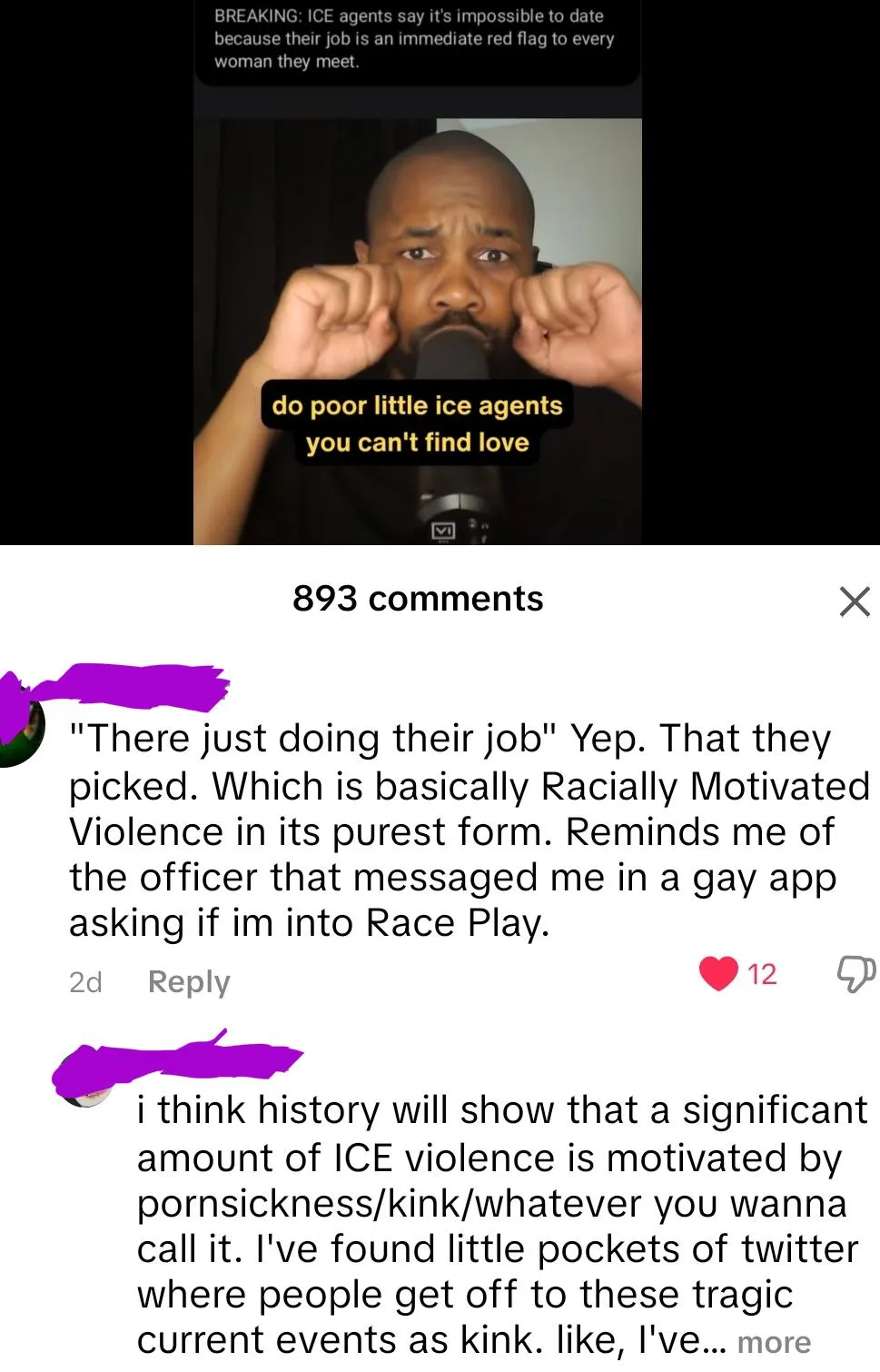 Thoughts on real-world consequences of kinks playing out in real time?