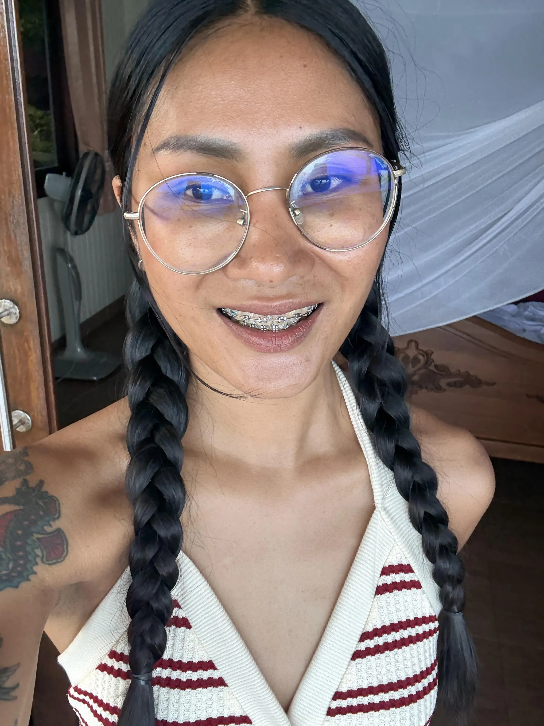 Wanna cum on my metal face?