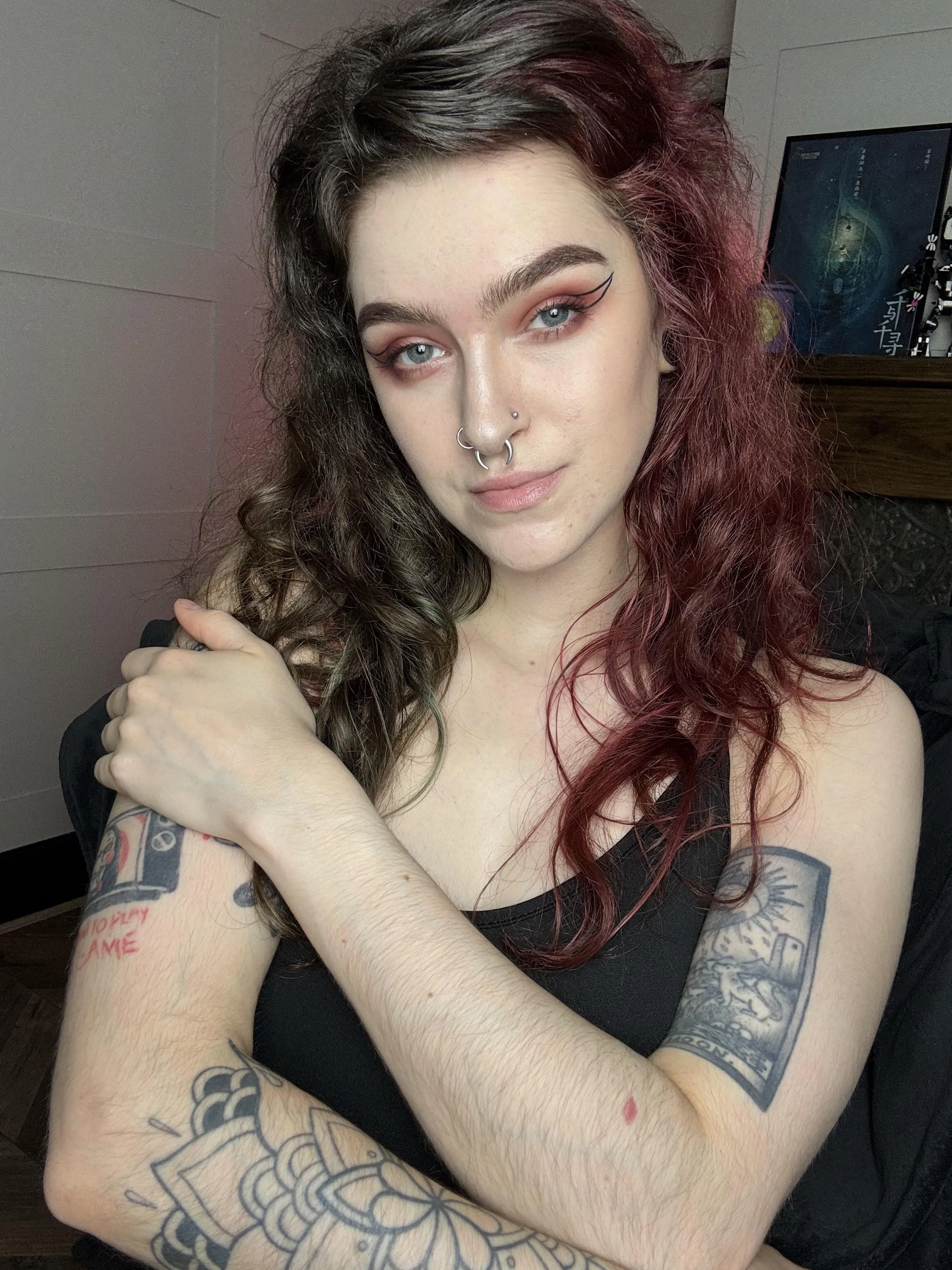 My hairy [arms] are one of my best features