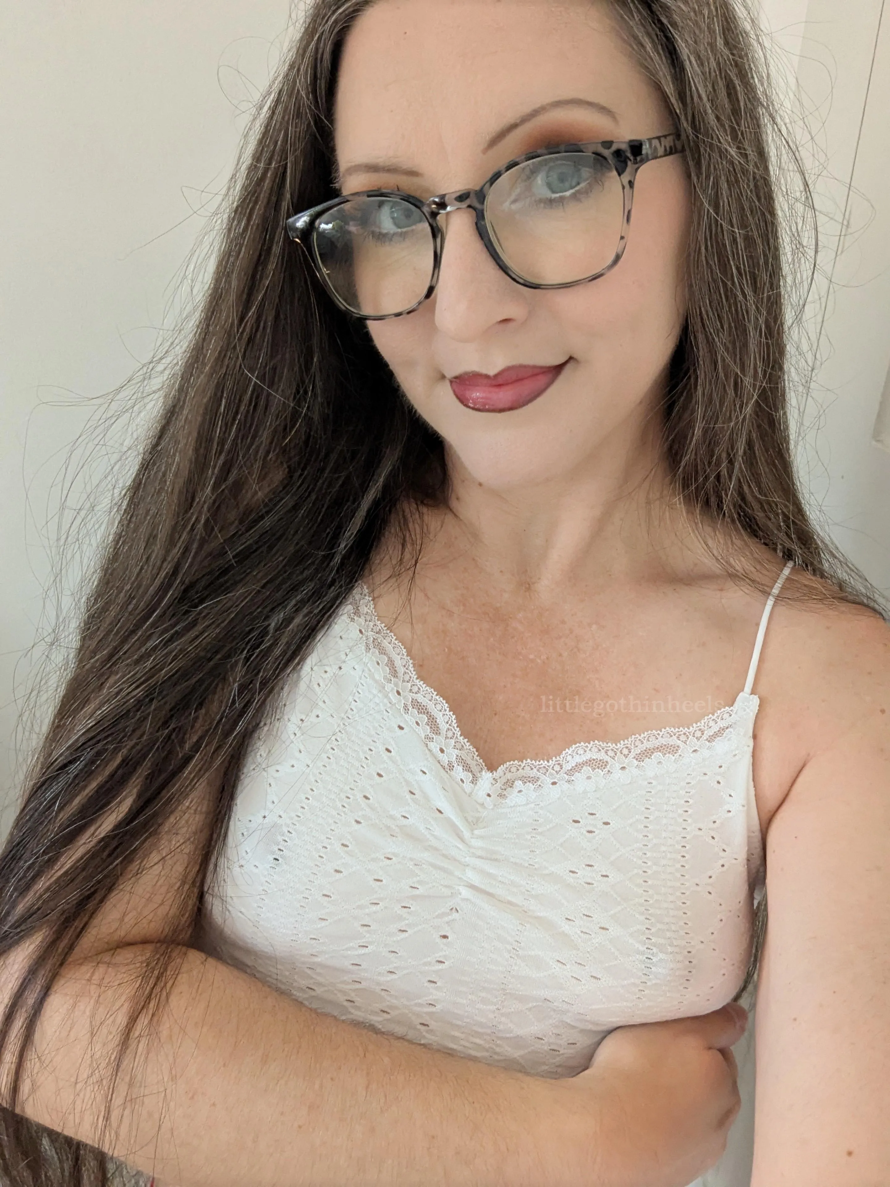 The only thing I don't shave is my long hair and my very hairy [arms]