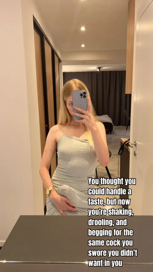 You said just the tip. I gave you the whole thing 😈[no imagefap] [oc]