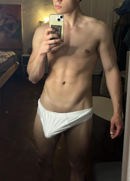 (20)Would you bend over for this cock?