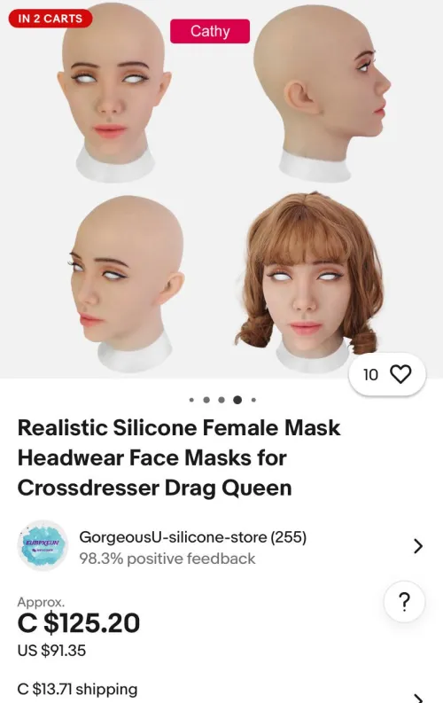 A lot of people ask me where I got my mask! (Not sponsored)