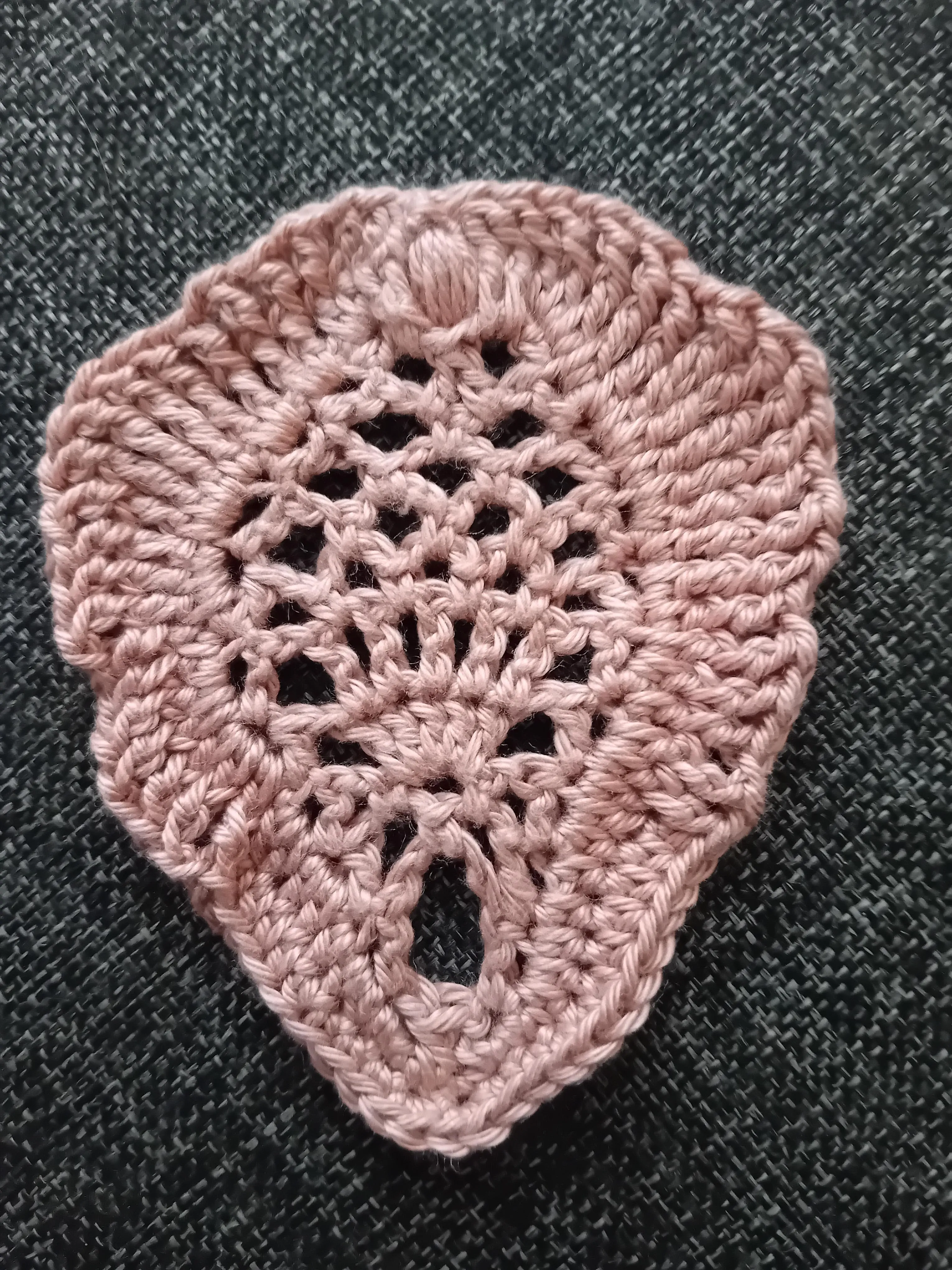 Attempt #2 at the crochet vag doily