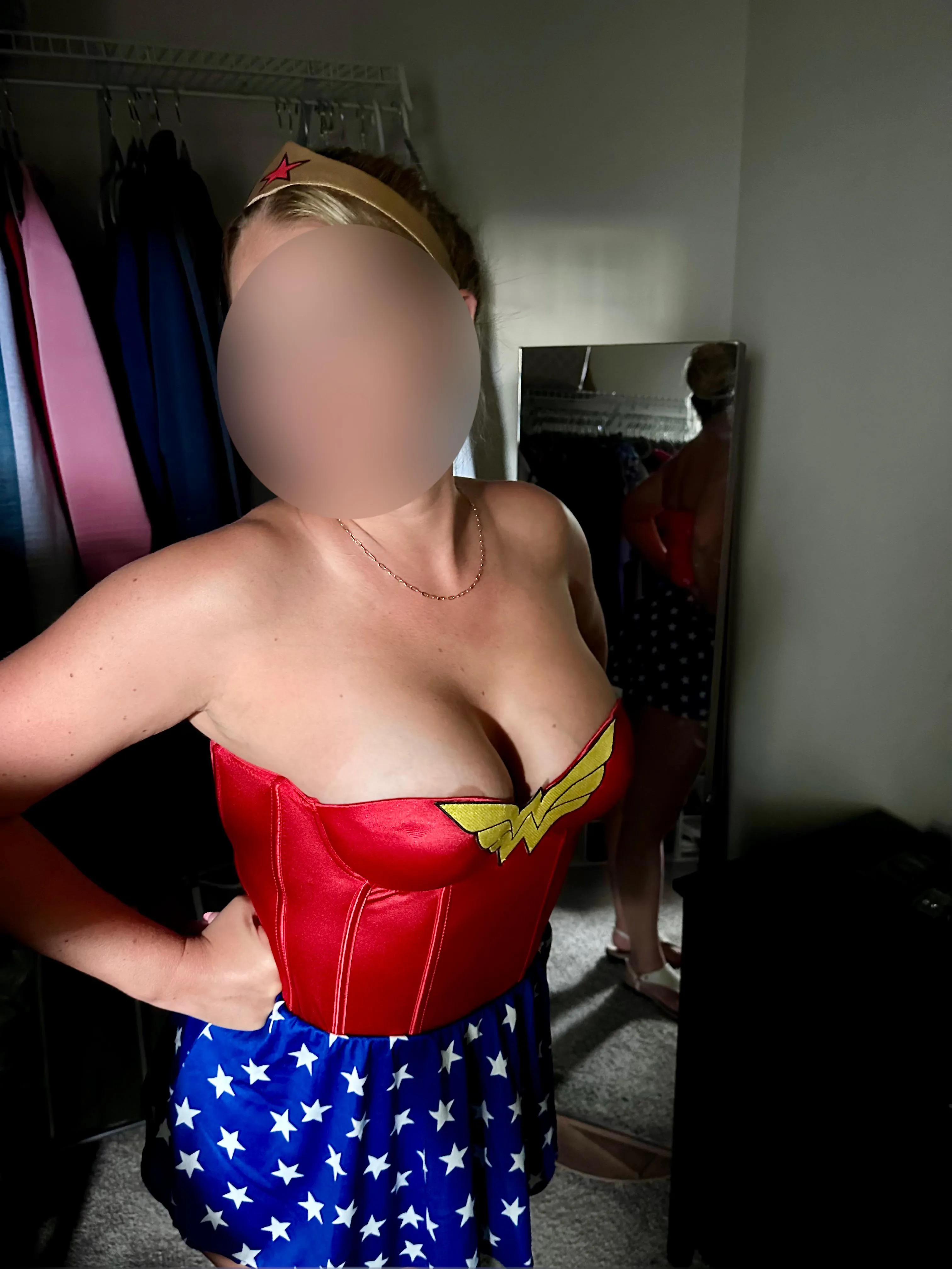 Dressed for the movies last night! Any guesses on what I saw?