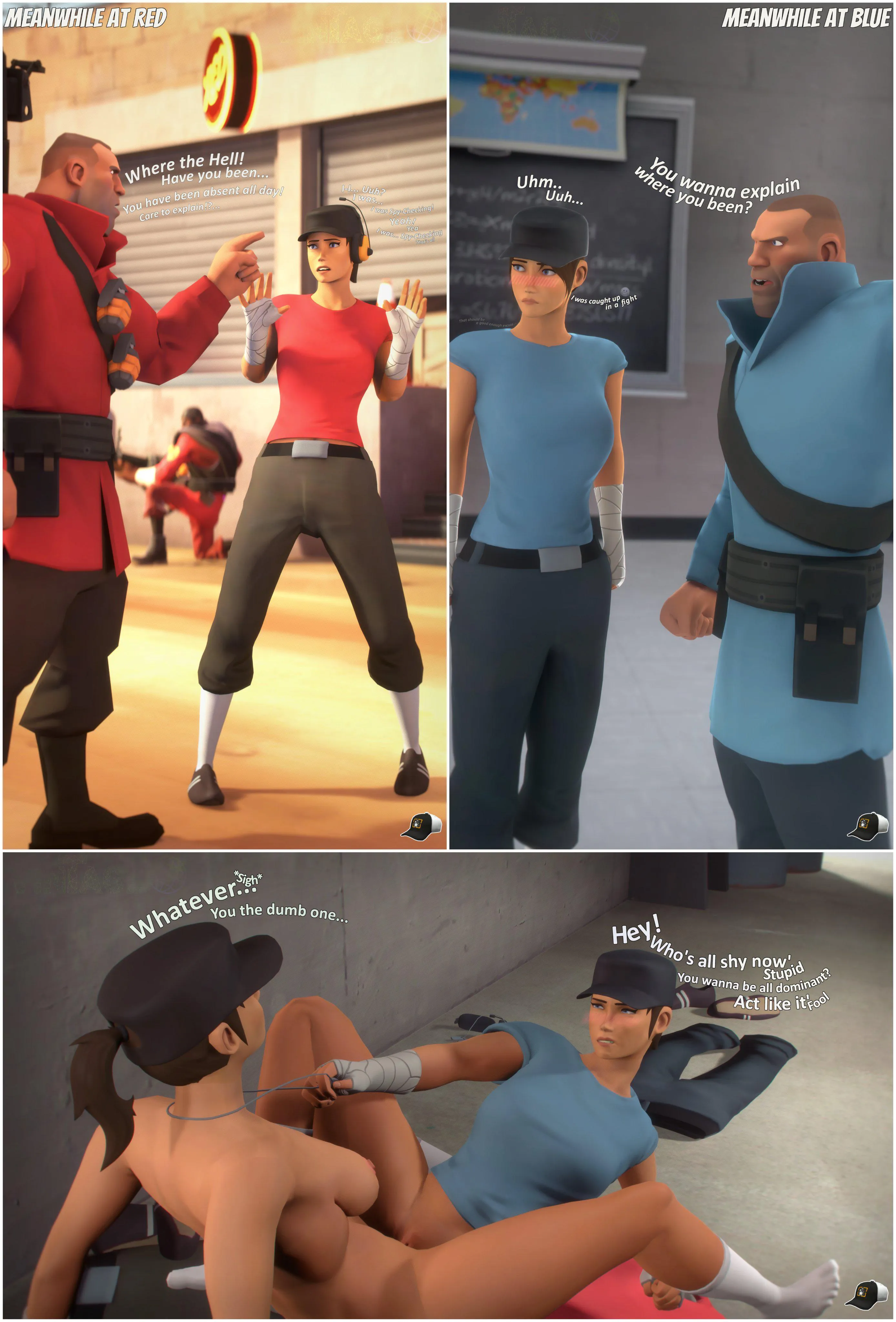 Femscouts secret sesbian lex by VinTage