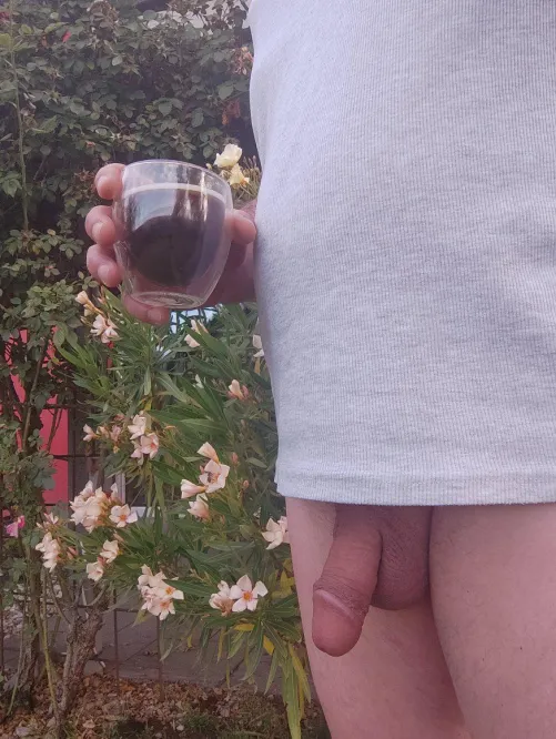 Geniesse die kühleren Temperaturen heute