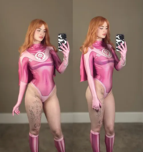 I did a Atom Eve cosplay from Invincible!