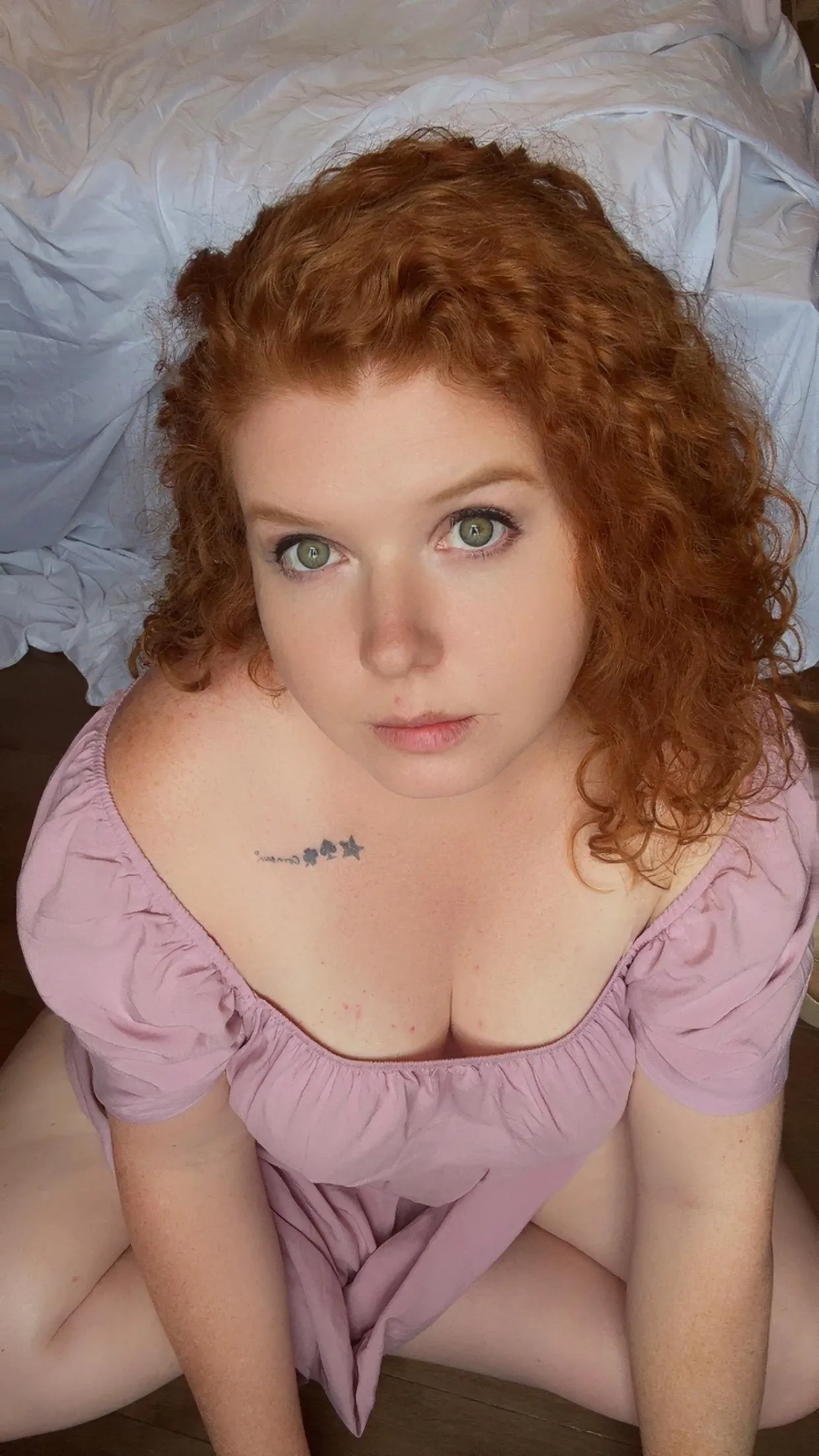 If I whispered something dirty right now, would you blush or beg?