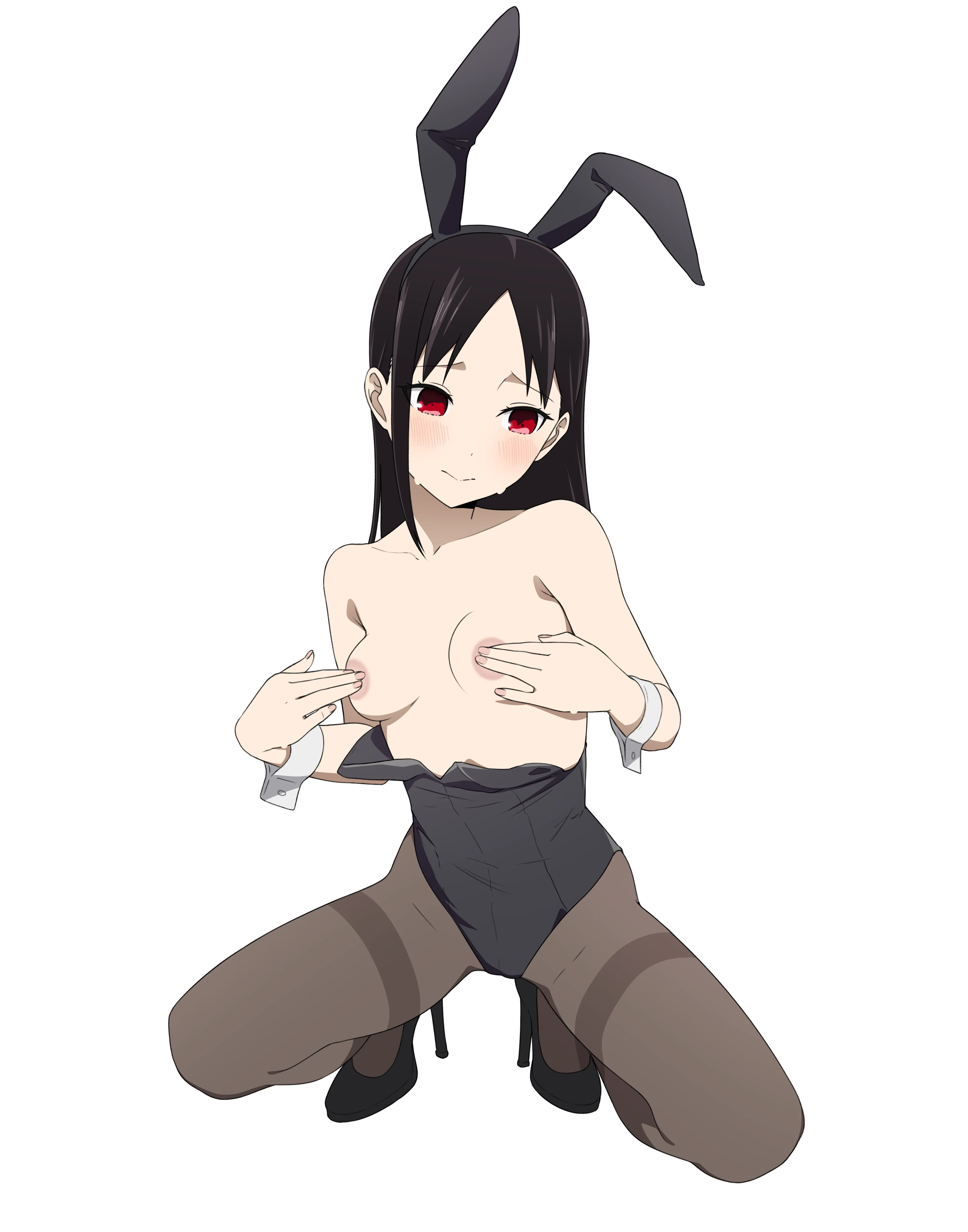 Kaguya Rubbing Her Little Tits [Kaguya-Sama Love Is War]