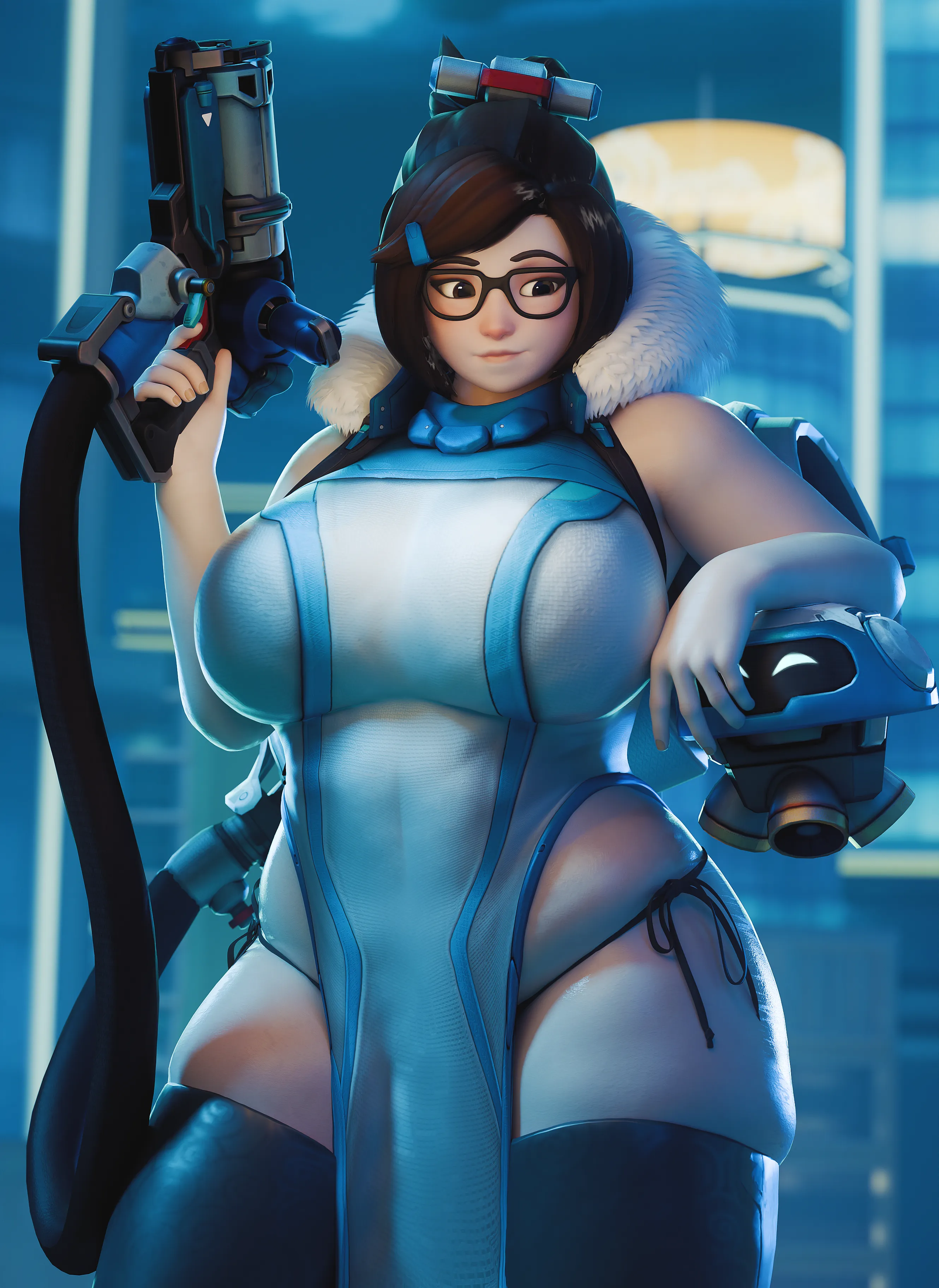 Mei chillin' with Snowball (Fugtrup)
