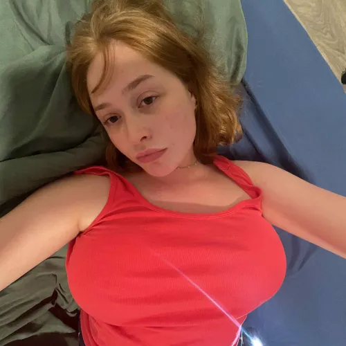 natural ginger with big tits🍒🫚