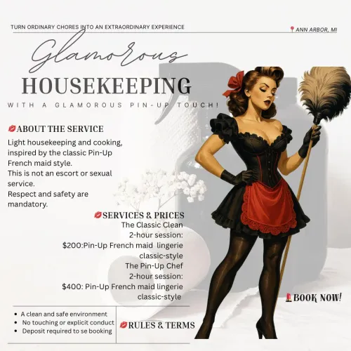 Pin-Up Housekeeping!