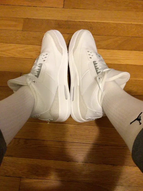 Rockin my gym feet Thursday Air Jordan 3 Retro 