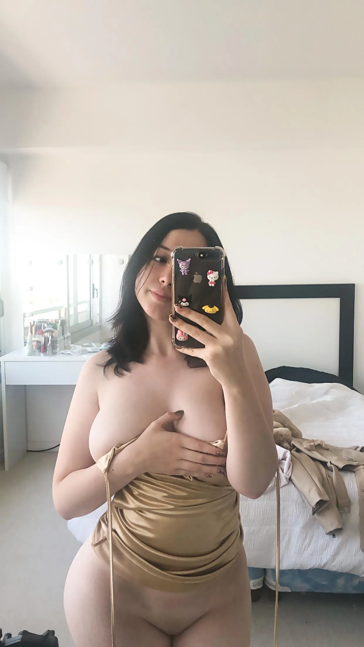 slipping out of this dress or into your head.. you decide what happens next.