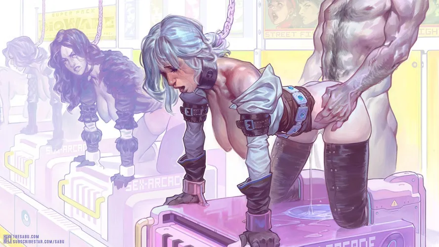 The Witcher girls captured (The Sabu)