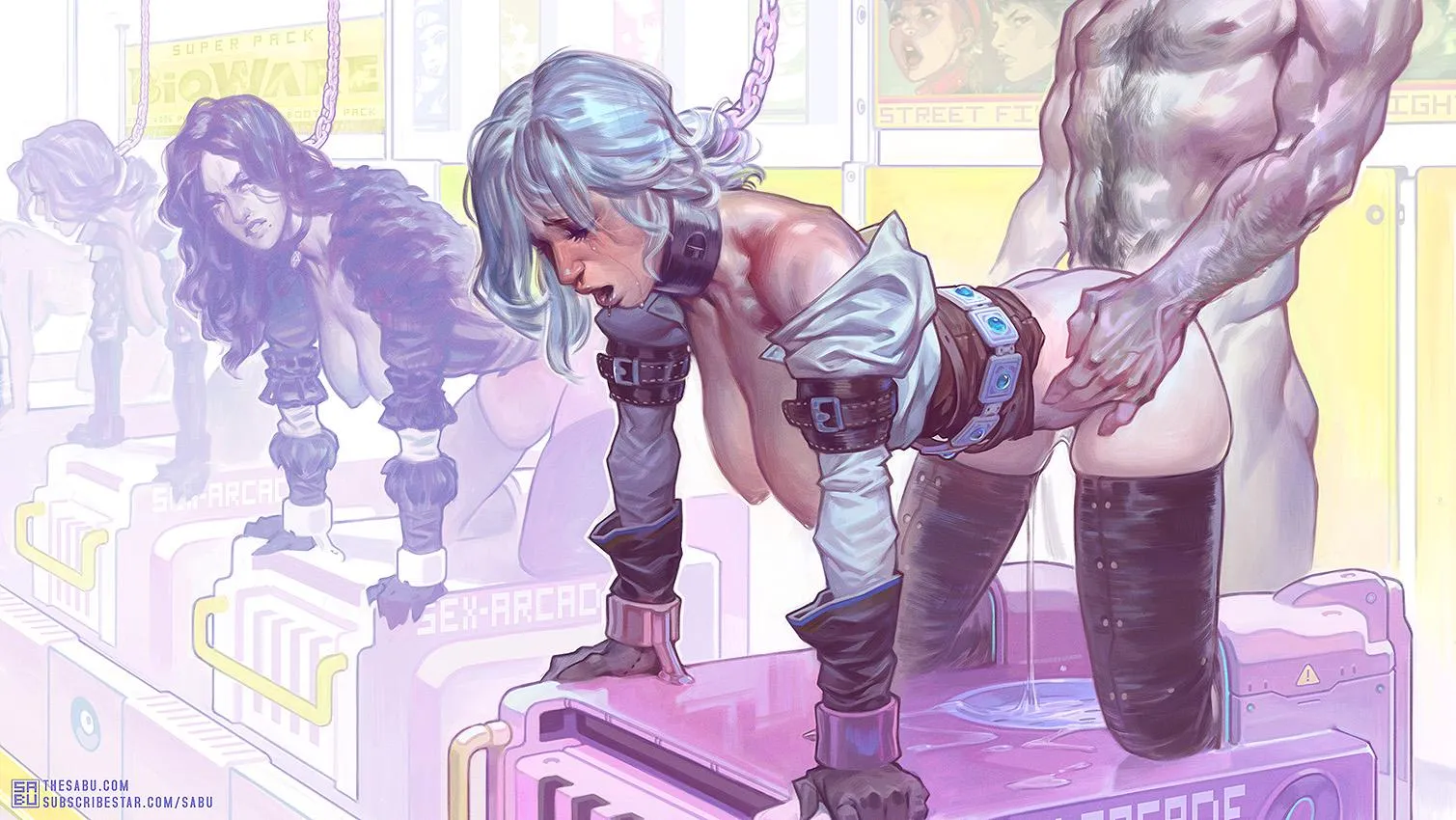 The Witcher girls captured (The Sabu)