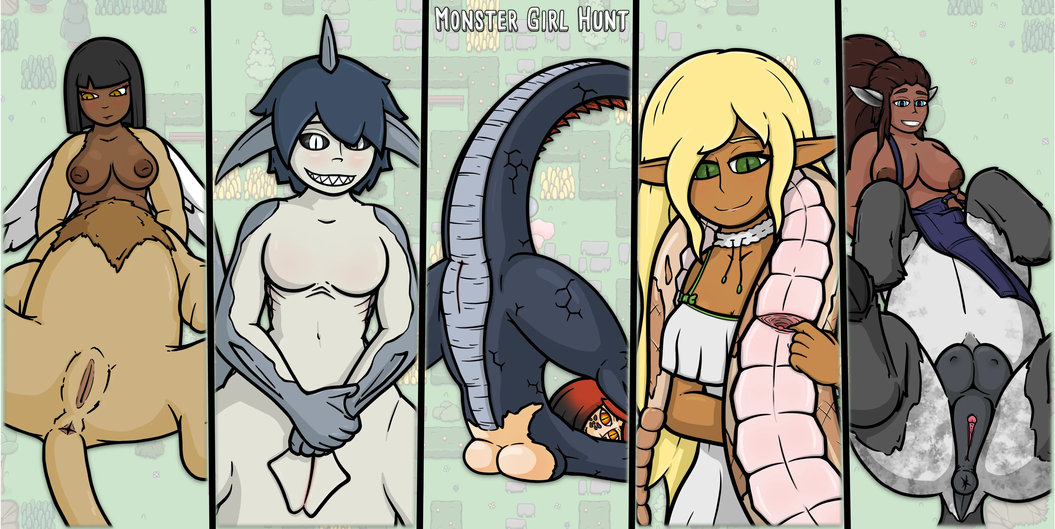 Unique Anatomy (adult game - Monster Girl Hunt)