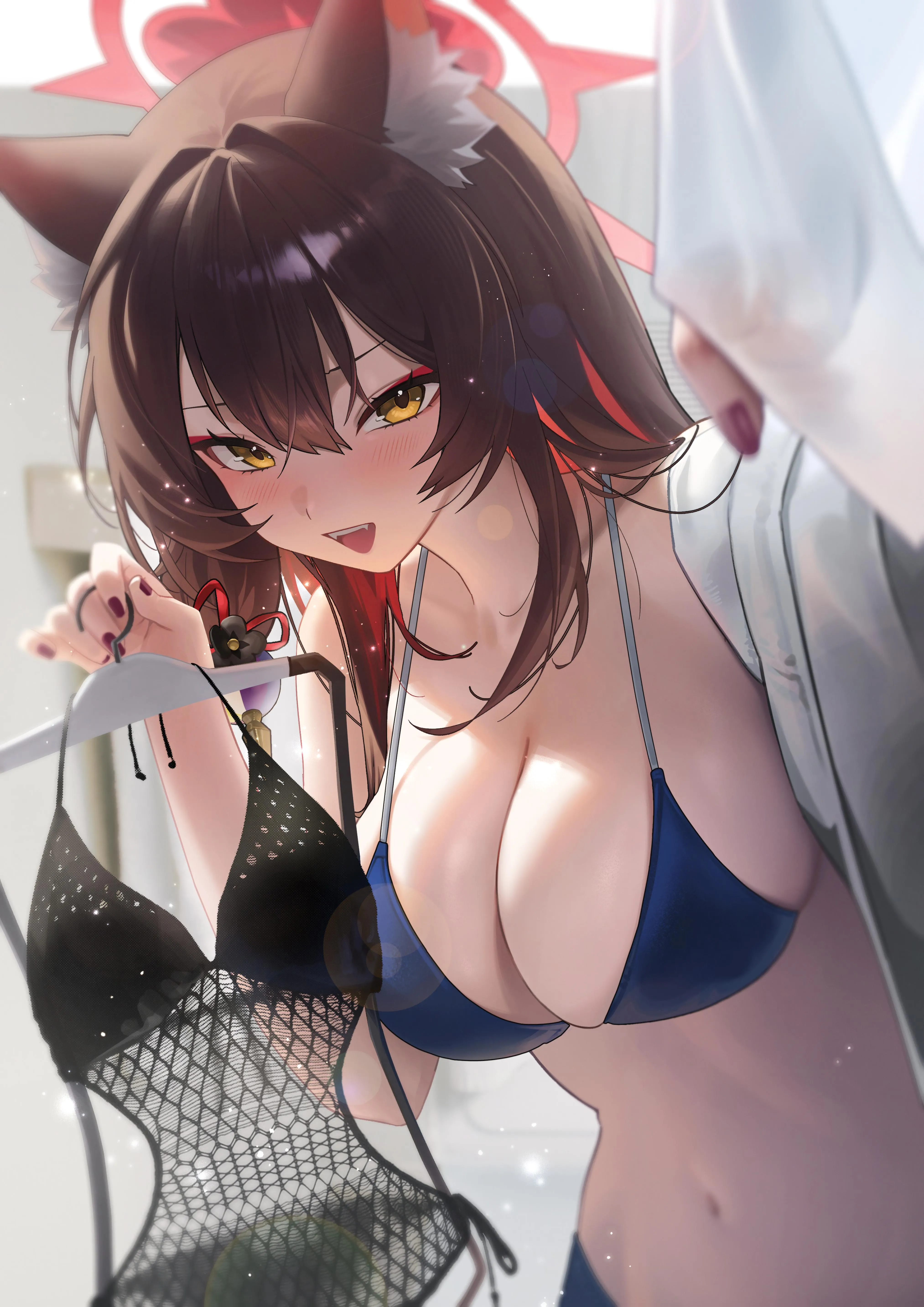 Wakamo got a new swimsuit