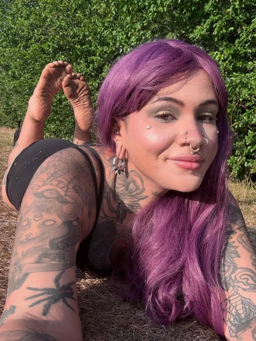 You’re hooked on my wrinkly soles