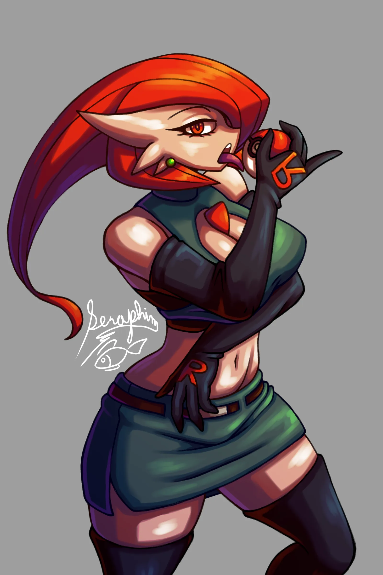 Gardevoir has joined team rocket