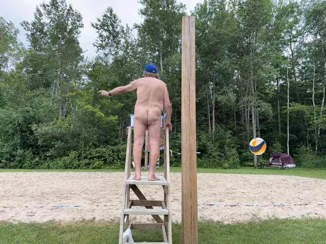 I Was a Referee at the Vampire Nude Volleyball Tournament. Blah! Blah! Blah!