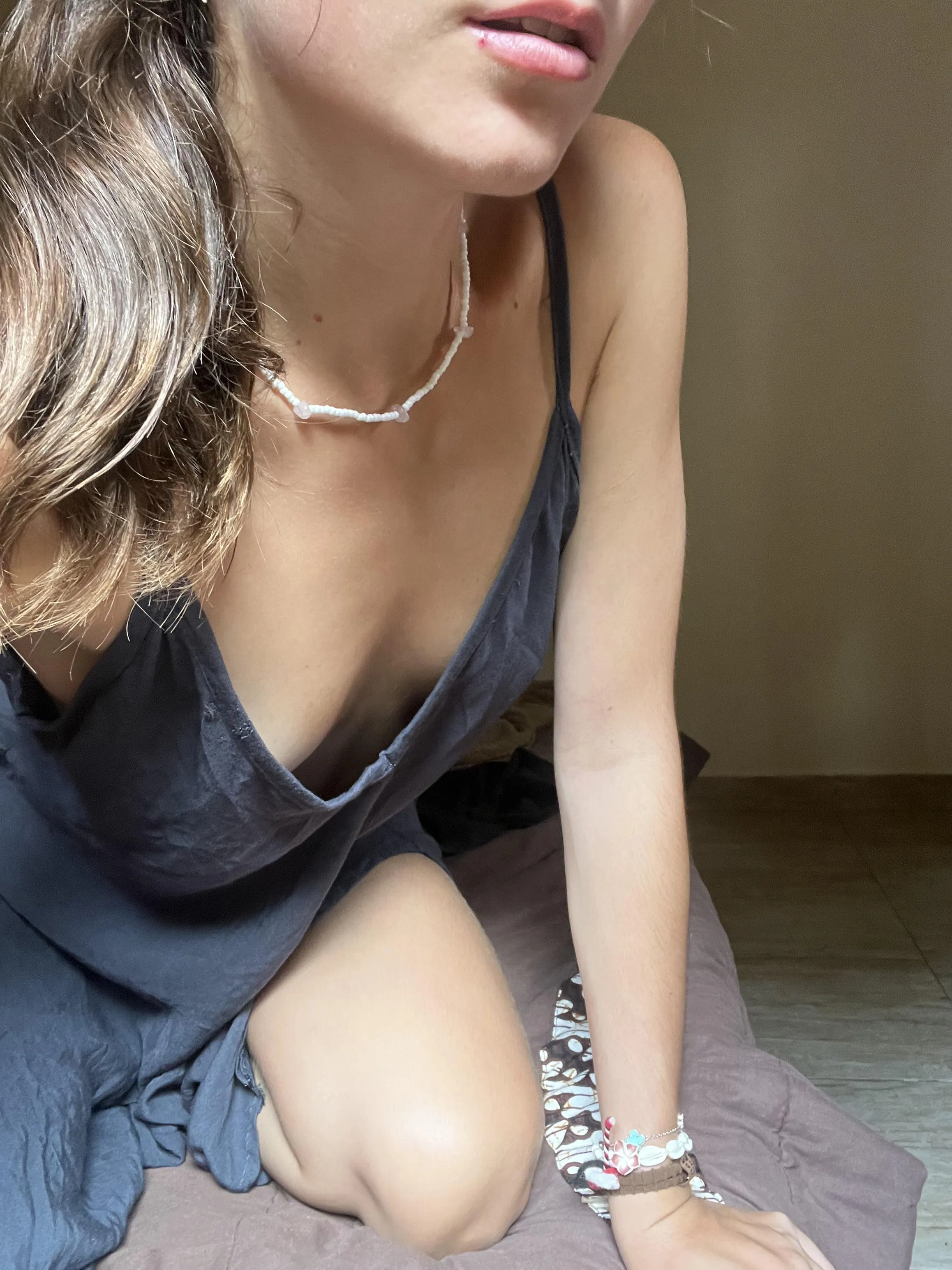 Oops… did my neckline steal your attention again?