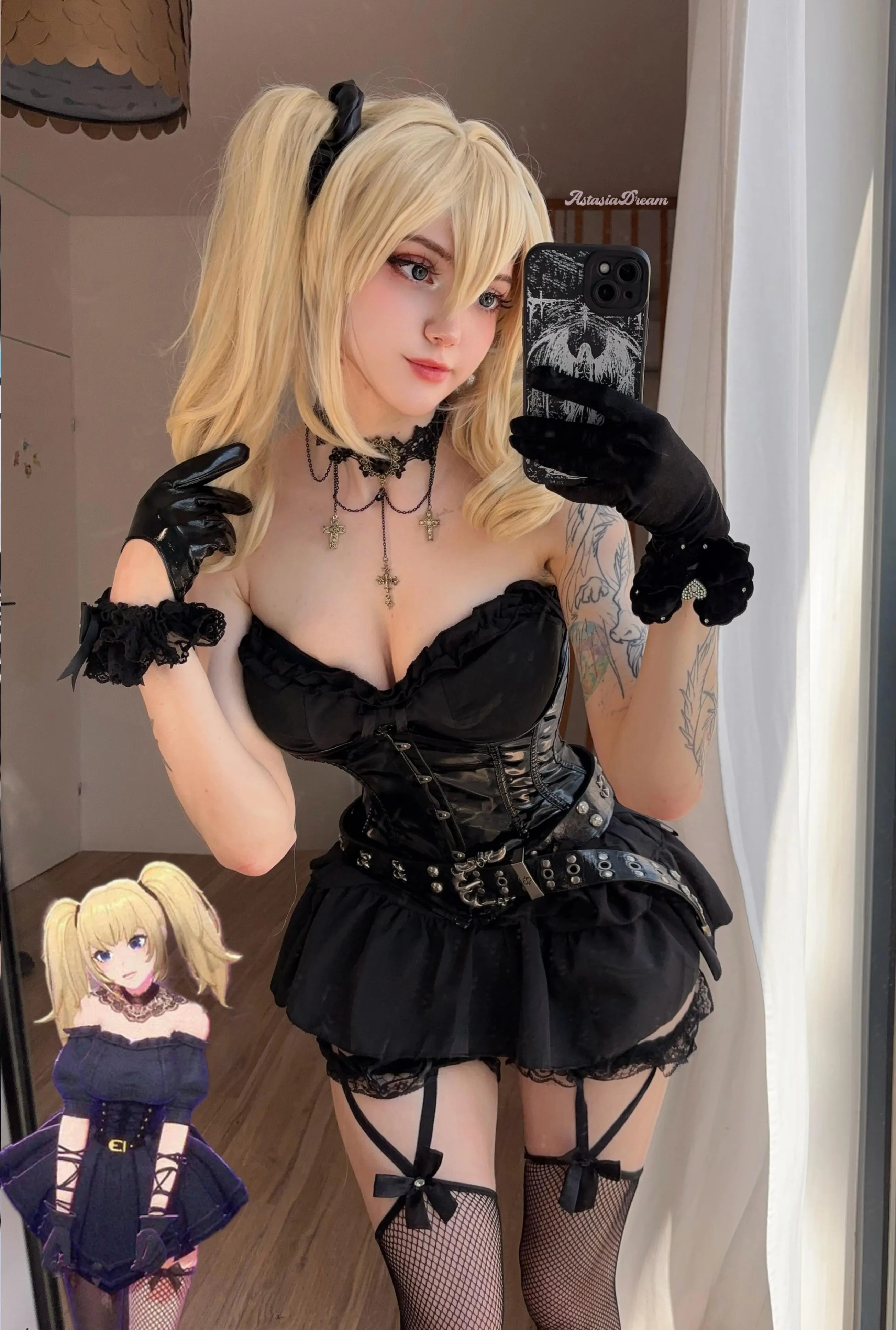 Ani (Grok) personal assistant cosplay🖤