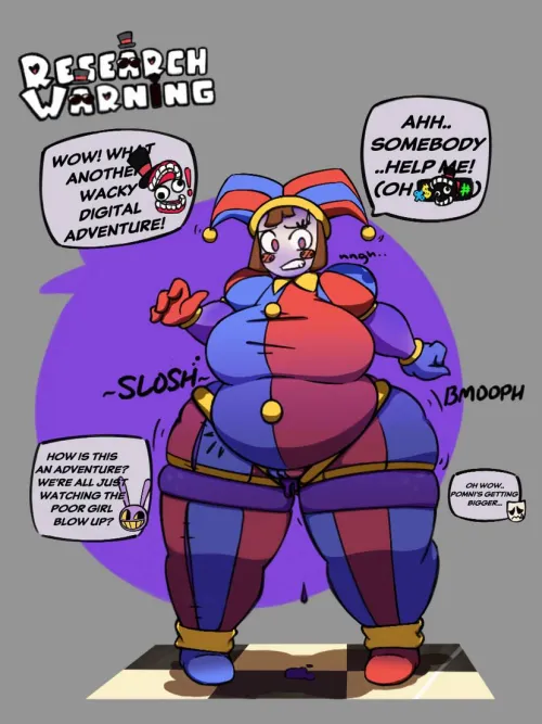 Caine...what's happening to me!? -ResearchWarning