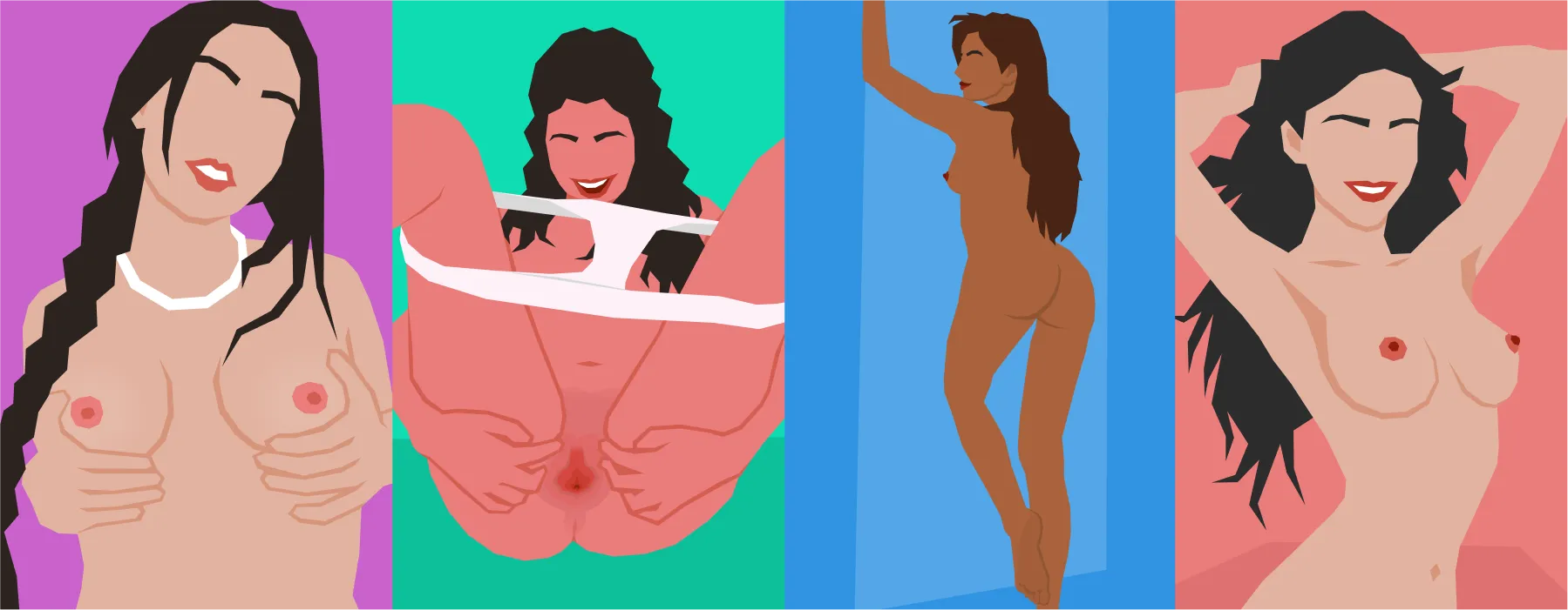 Choose to ✅ or ❎ these selfies in my game LEWD MOD