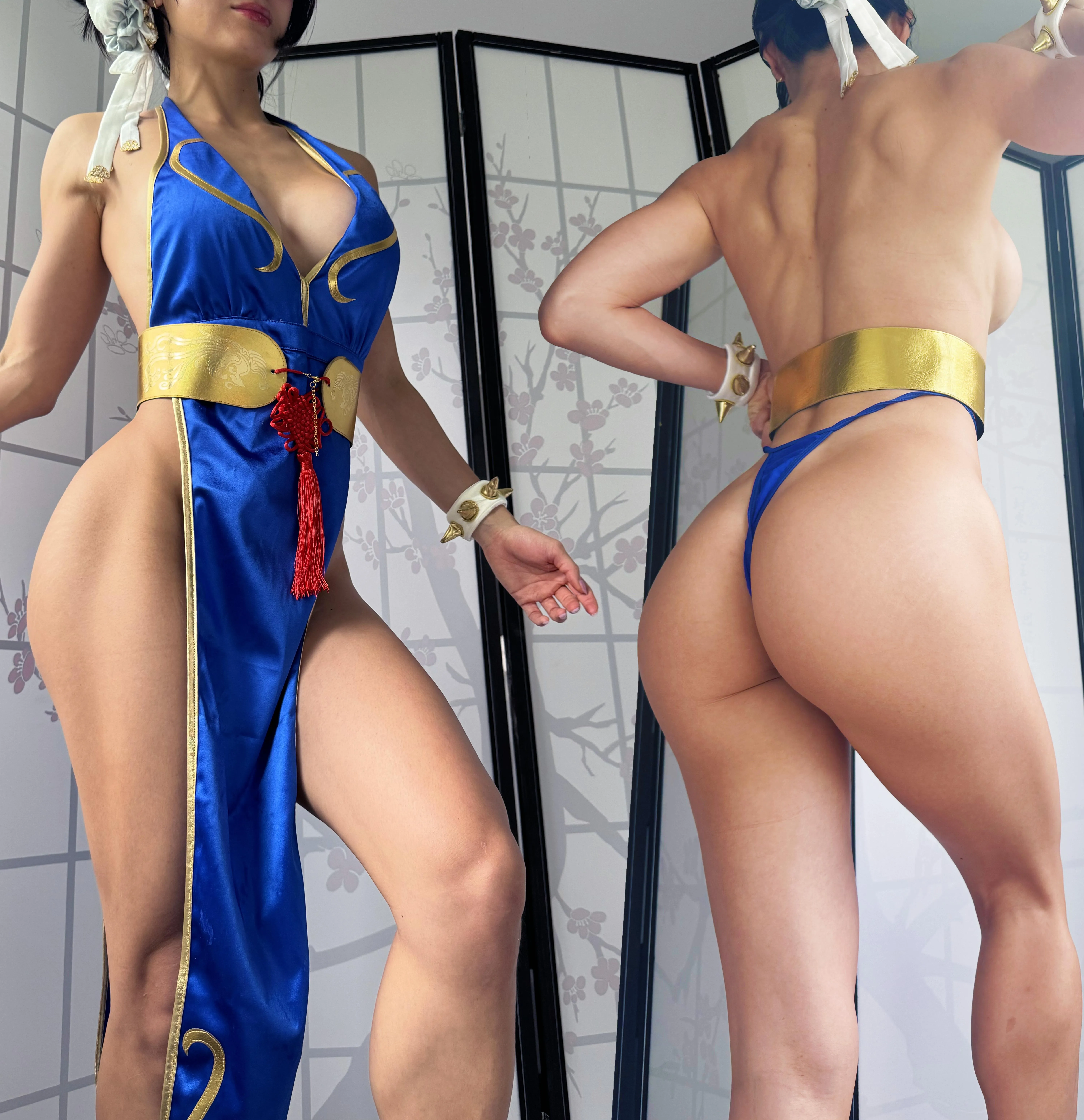 Chun Li Off On by (PeachyAznGirly)
