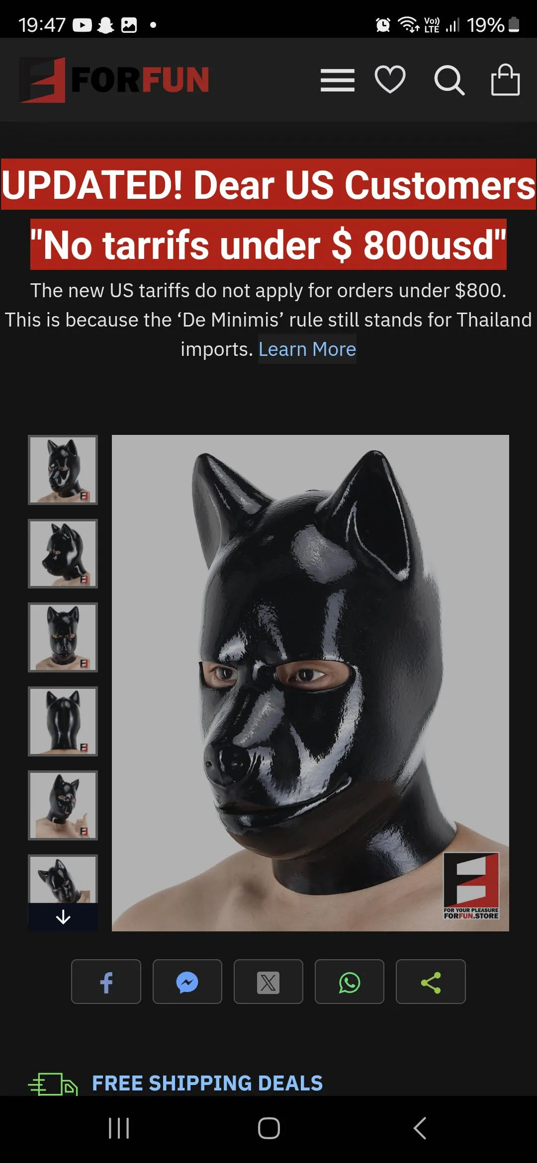 Does the forfun molded puppy hood have nose tubes?