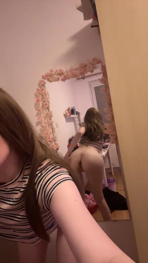 Eat me from behind? While I fuck you