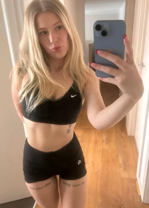 felt cute after my session