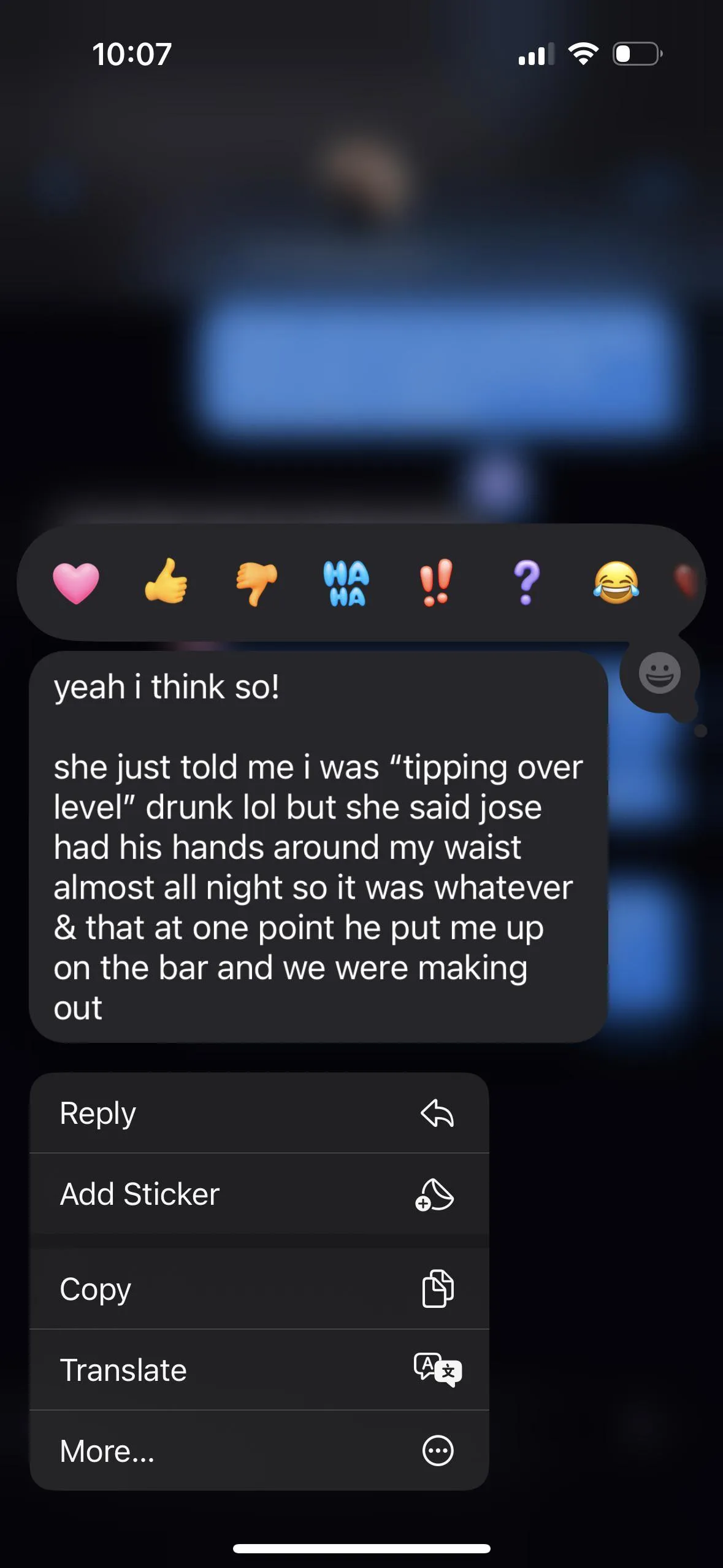 Gf 24F had a good night out with her gfs lol