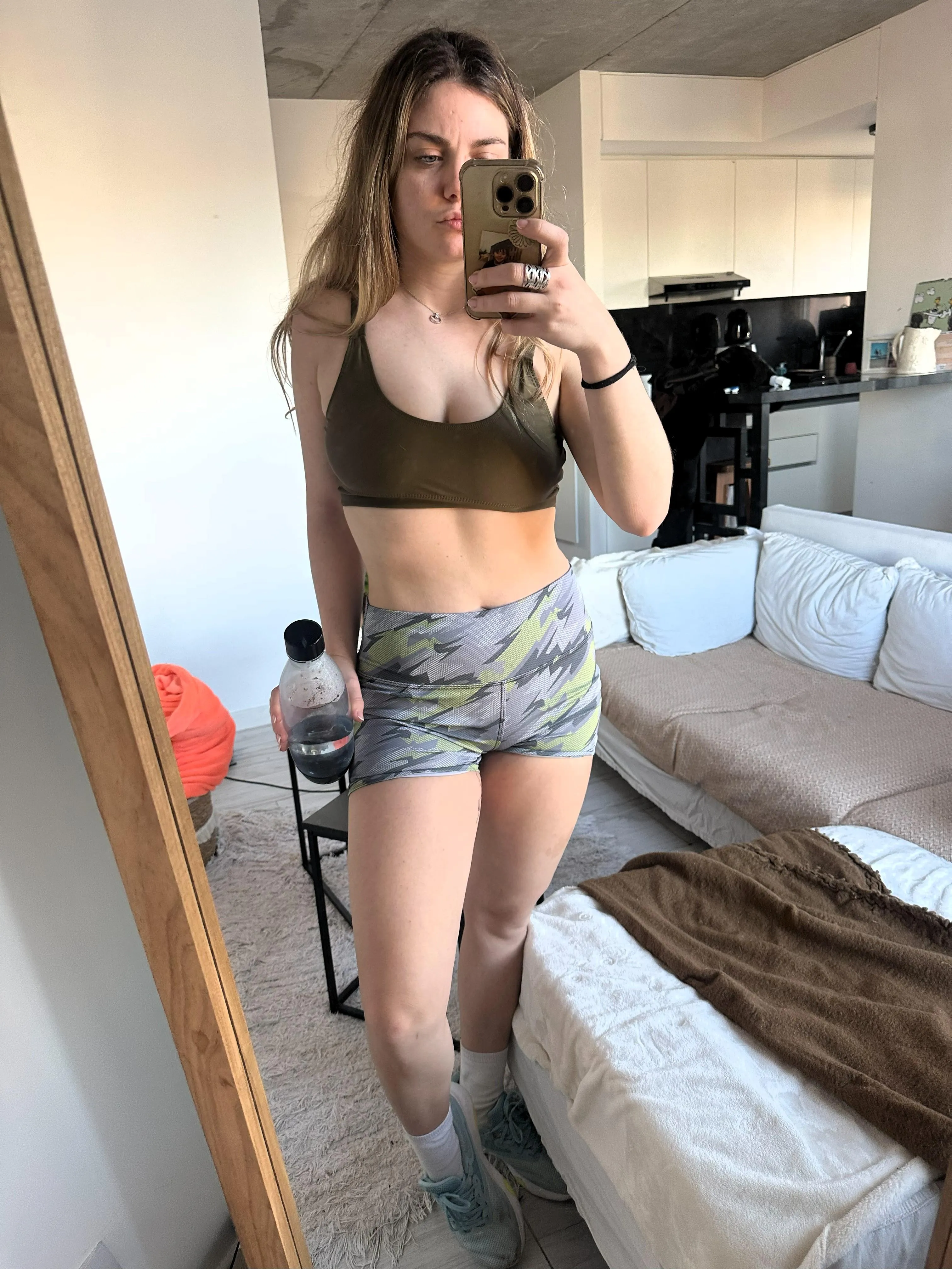 Gym time or teasing time